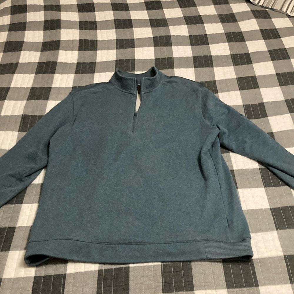 Adidas quarter zip sweatshirt men’s size L